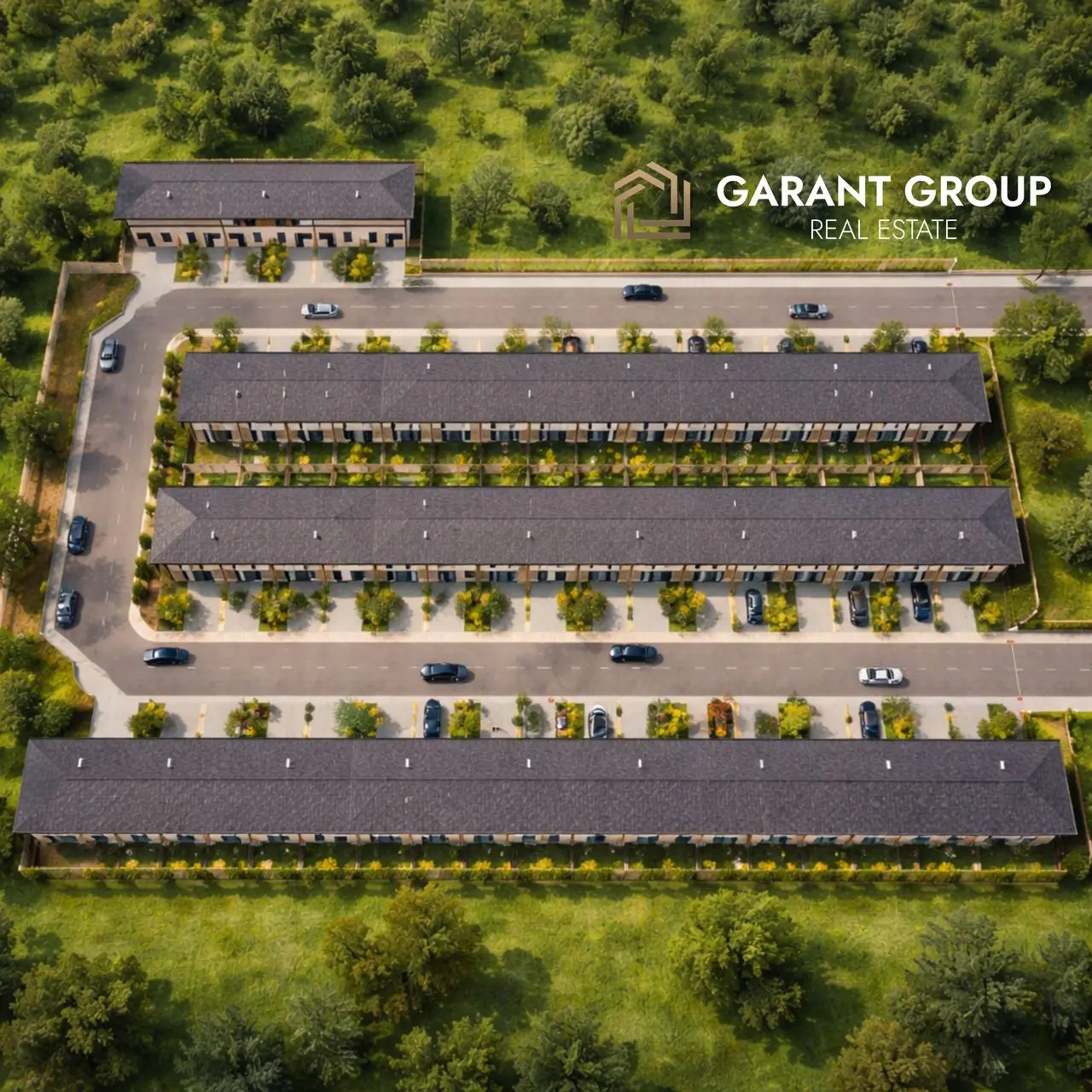 Таунхауси в Чорноморці Генеральний план